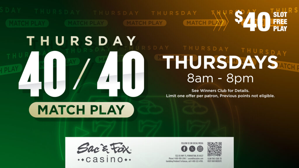 Thursday 40/40