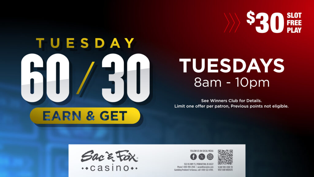 Tuesday 60/30