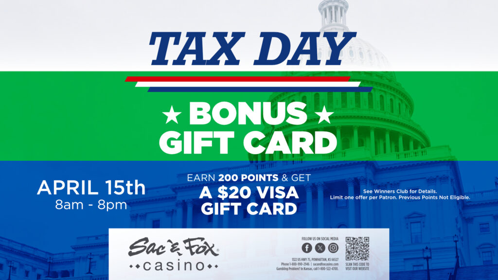 Tax Day Promotion